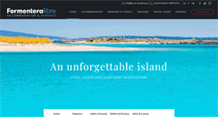 Desktop Screenshot of formenteralibre.com